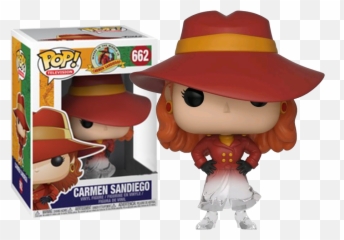 Funko Carmen Sandiego - Pop Carmen Sandiego Png,Carmen Sandiego Logo