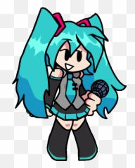 Miku Mikuk Gif - Fictional Character Png,Miku Icon
