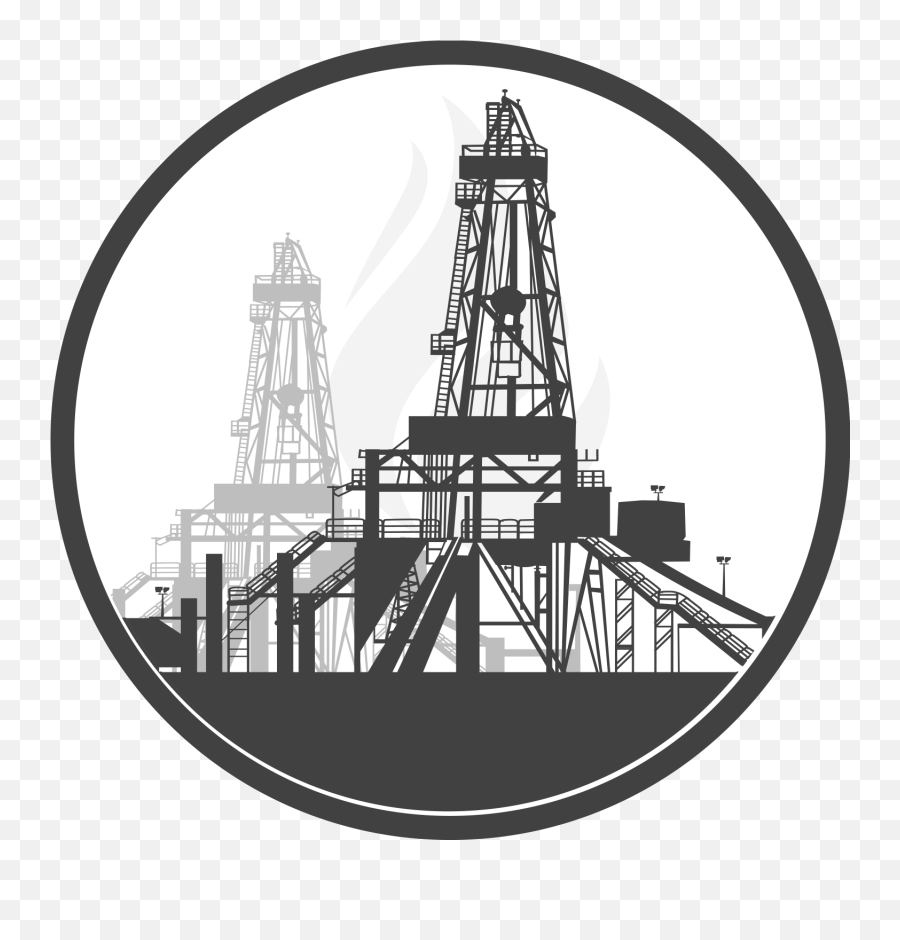 Oil Gas - Vertical Png,Drilling Rig Icon