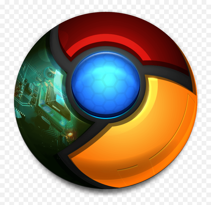 All Chrome Logo - Chrome Cool Icon Png,Chrome Icon Vector