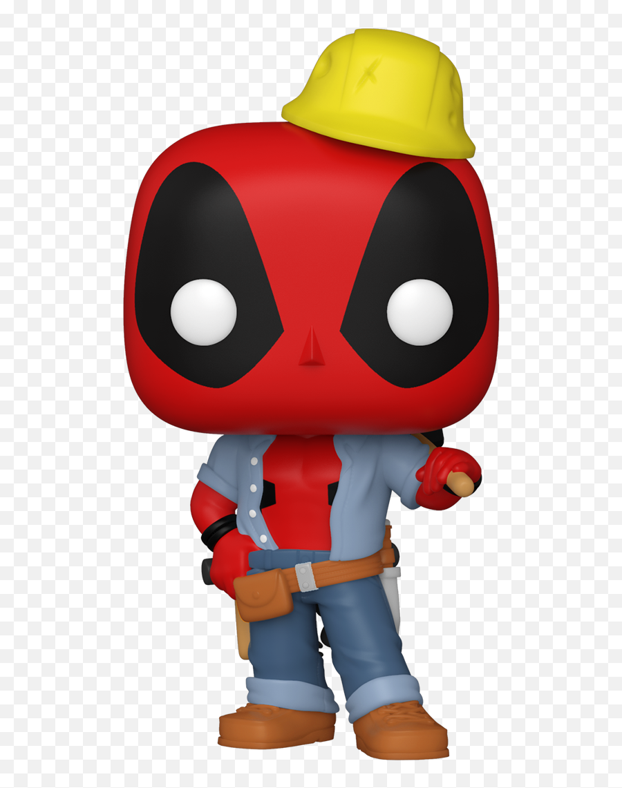 Deadpool 30th - Deadpool Construction Worker Funko Pop Png,Deadpool Desktop Icon