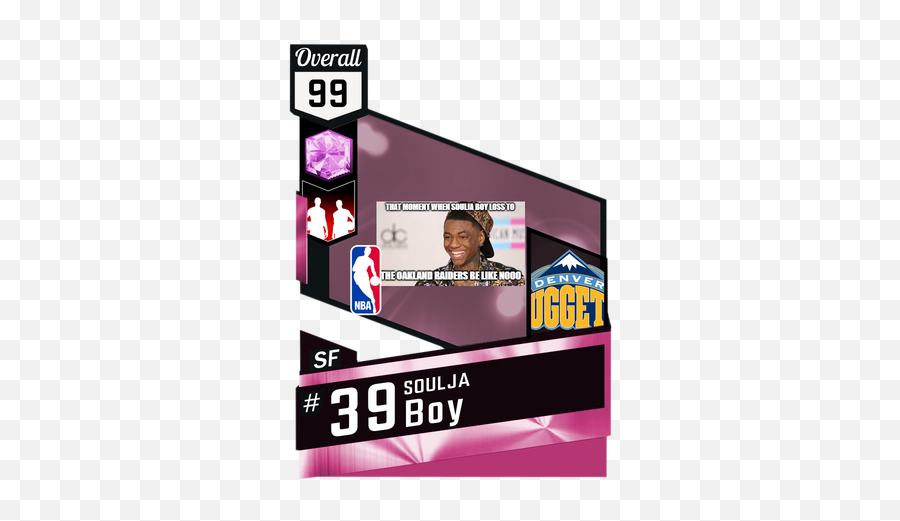 Soulja Boy - Nba 2k17 Custom Card 2kmtcentral Michael Jordan Pink Diamond Png,Soulja Boy Png