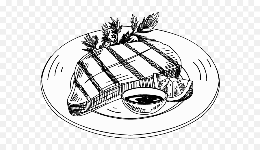 Download Png Black And White Stock Steak 129263 - Png Steak Clipart Black And White,Steak Png