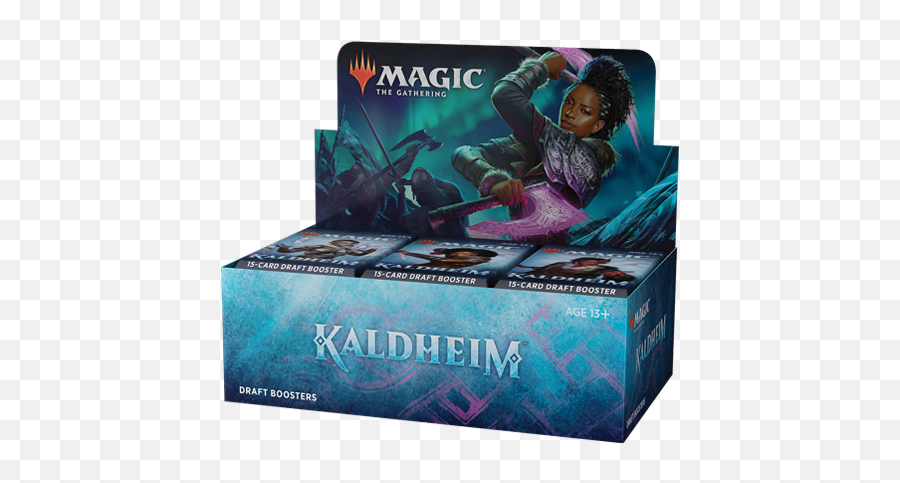 Kaldheim Product Overview Magic The Gathering - Mtg Kaldheim Draft Booster Box Png,Mtgo Icon