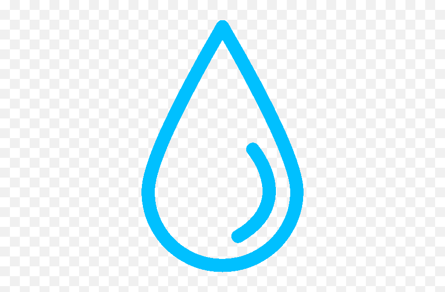 Water Drop Black Icon Png Img Citypng - Vertical,Blue Icon