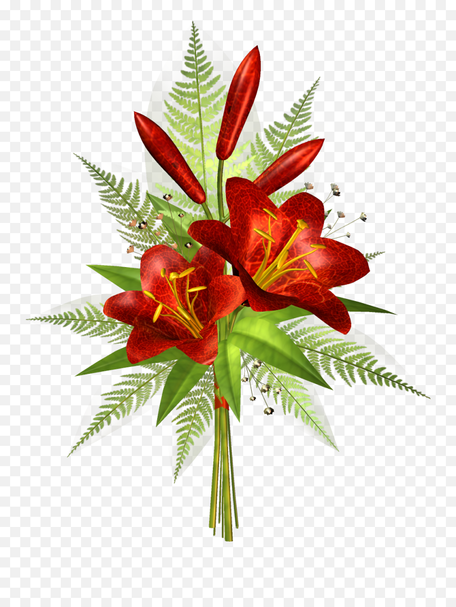 Red Flower Decoration Transparent Clipart 0 Image 33588 Png Ftd Flowers Icon