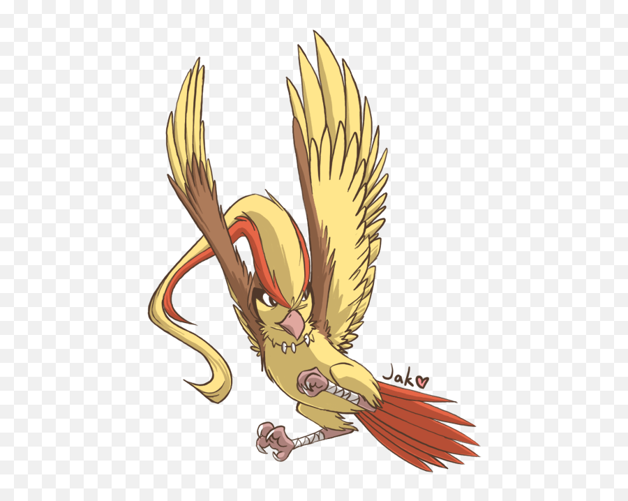 Pokeddex Day 3 Flying Type Pidgeot U2014 Weasyl - Illustration Png,Pidgeot Png