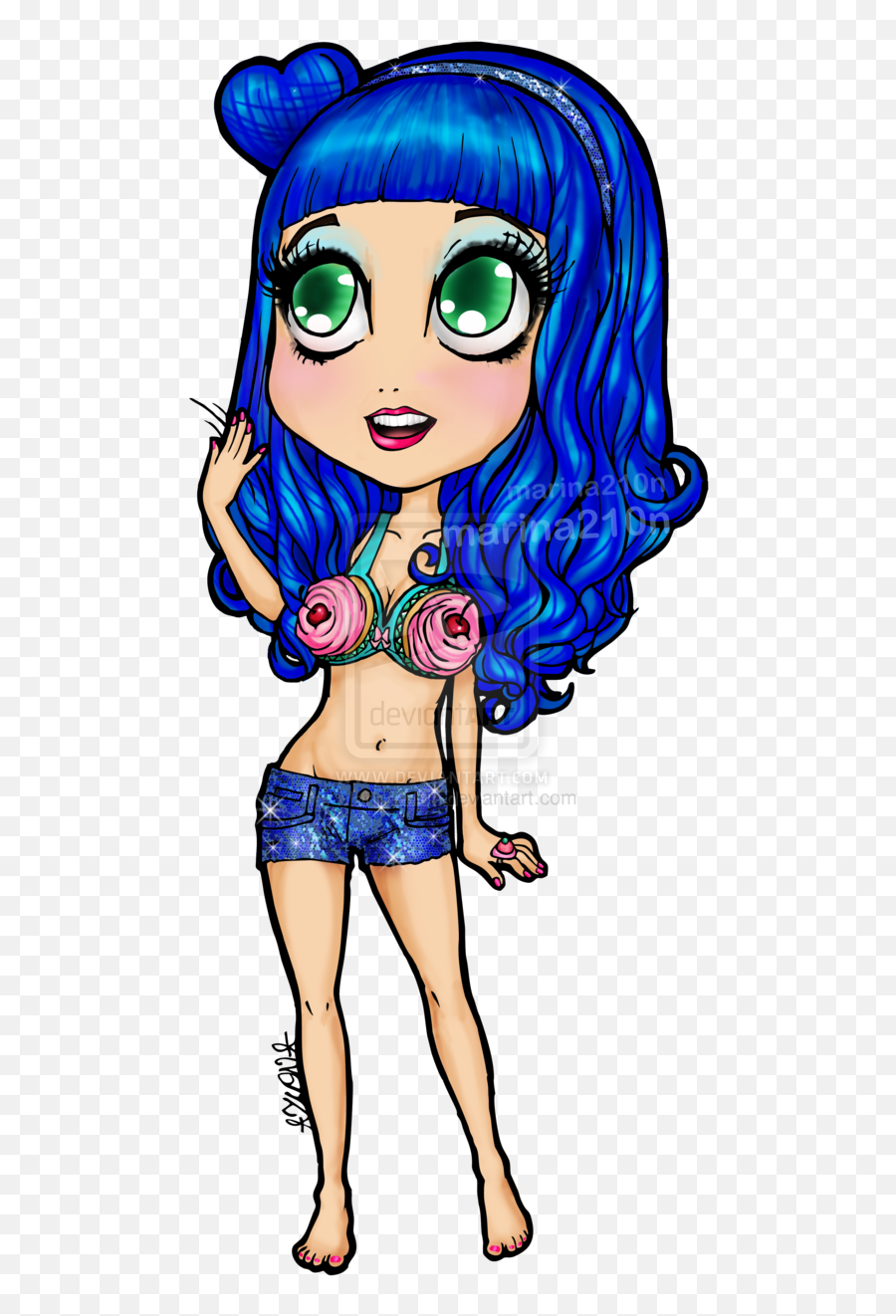 Katy Perry Chibi Candy Land Singers - Cartoon Images Of Katy Perry Png,Katy Perry Png