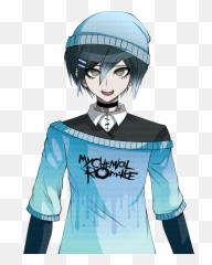 Pastel Goth Saihara Emo Idk Lmao Danganronpa - Danganronpa Sprite Edit Png,Pastel Goth Png