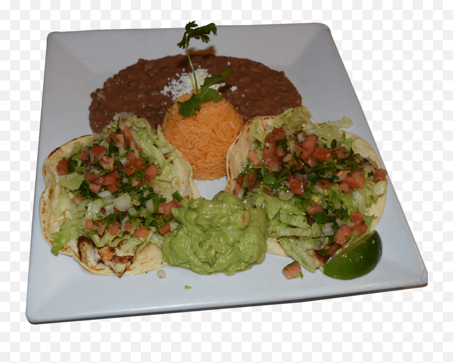 Download Hd Tacos De Tilapia - Guacamole Transparent Png Guacamole,Guacamole Png