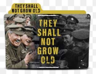 They Shall Not Grow Old Folder Icon - DesignBust Cover png