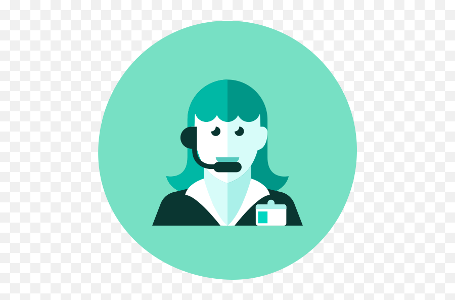 Telemarketer Woman Support People Free Icon Of Kameleon - Telemarketing Icon Png,People Icon Png