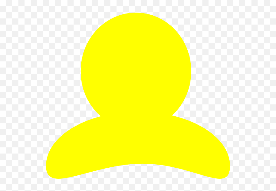 Yellow User Icon Clip Art - Vector Clip Art Dot Png,Account Icon