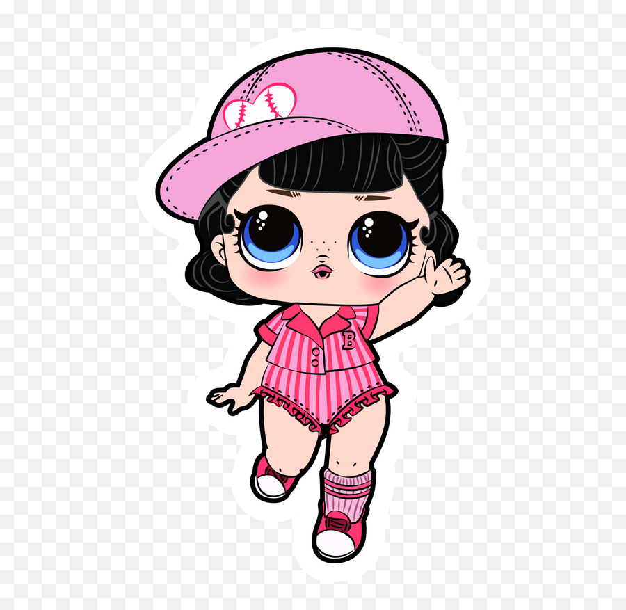 Noob Pack Stickers - Sticker Mania Lol Surprise Short Stop Png,Make Your Own Dollz Icon