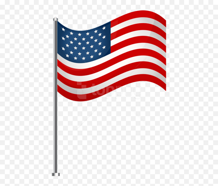 United States Flag Png Image Background Arts - Transparent Background American Flag Clipart,U.s.flag Icon