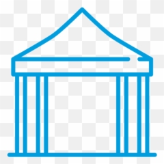 Trade Fairs - Wedding Hall Icon Png Clipart Full Size