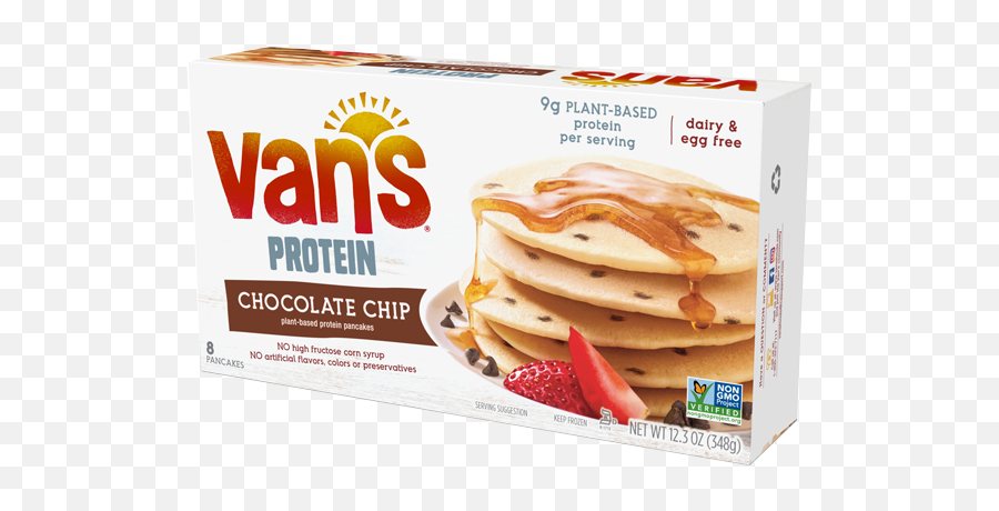 Protein Vanu0027s Foods - Vans Pancakes Png,Chocolate Chip Icon