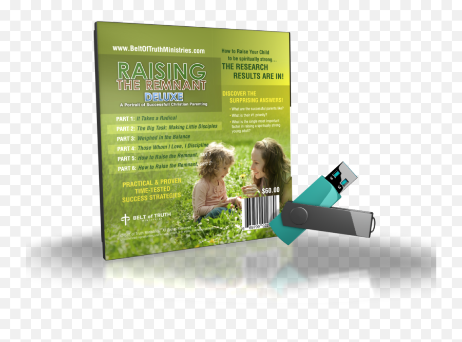 Raising The Remnant Deluxe Flash Drive U2014 Belt Of Truth Ministries - Online Advertising Png,Flash Drive Png
