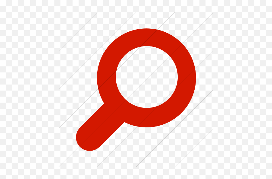 Iconsetc Simple Red Foundation 3 Magnifying Glass Icon - Red Pic Magnifying Glass Png,Magnifying Glass Icon Png