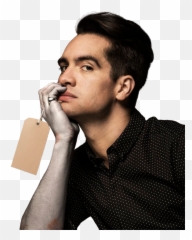 Download Hd Brendon Urie Png - Brendon Urie Dead Hand Brendon Urie Hand On Face,Brendon Urie Png