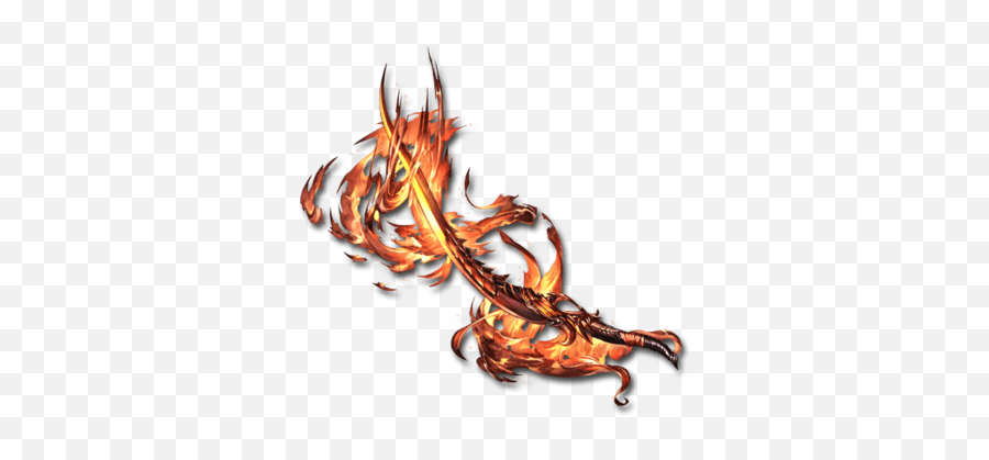 Wrathfire Longblade - Fire Katana Png,Anime Fire Png