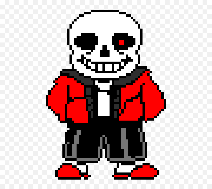 Pixel Art De Sans Transparent Png - Sans Undertale Png,Sans Png