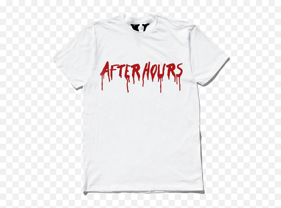 Vlone After Hours Blood Drip Tee White Digital Album - Vlone After Hours Acid Tee Png,Blood Drip Png
