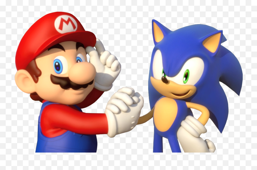 Mario E Sonic Png 6 Image - Mario Sonic,Mario Head Png