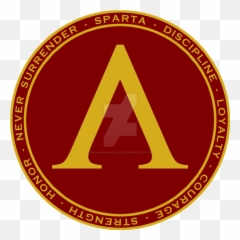 Download Sparta Shield Maroon And Gold Seal By - Alexander The Great Png,Gold Seal Png