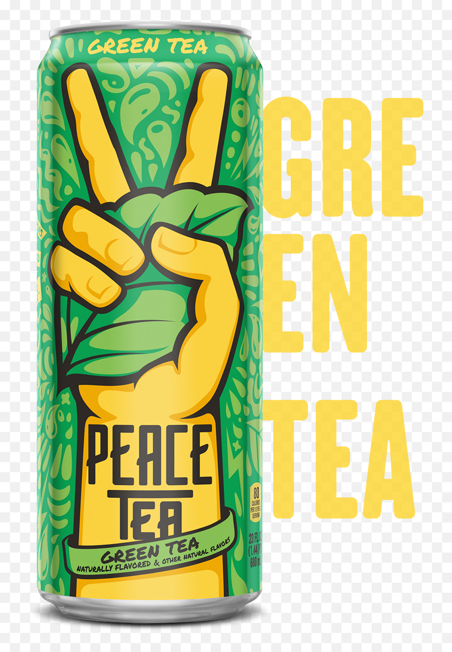 Peace Tea Green Drinking - Caffeinated Drink Png,Arizona Tea Png
