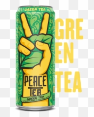 Peace Tea Green Drinking - Caffeinated Drink Png,Arizona Tea Png