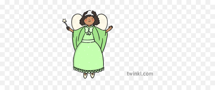 Fairy Godmother Illustration - Fairy God Mother Twinkl Png,Fairy Godmother Png