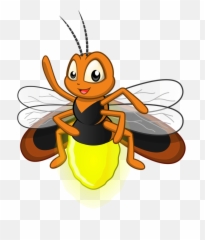 Fireflies Lightning Bug Illustrations - 600x701 Png Cute Firefly Cartoon,Fireflies Png