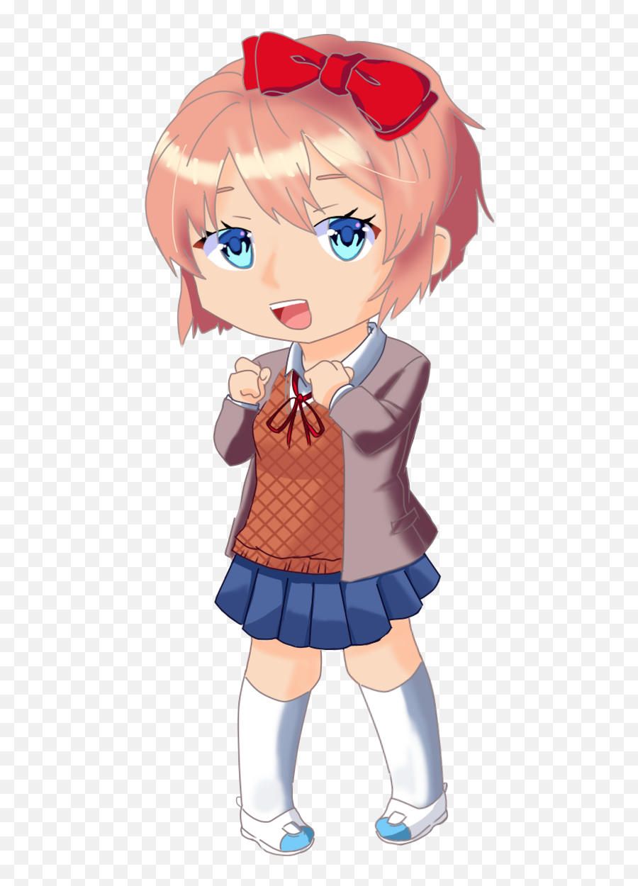 On Twitter Chibi Sayori Dokidokiliteratureclub - Cartoon Png,Sayori Png On Twitter Chibi Sayori Dokidokiliteratureclub - Cartoon Png,Sayori Png