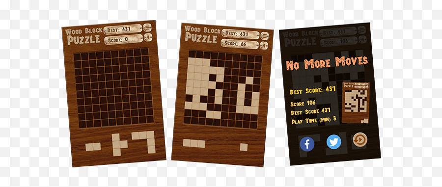 Wood Block Puzzle - Play Wooden Block Puzzle Online Game On Pc Wood Blocks Game Online Png,Piece Of Wood Png