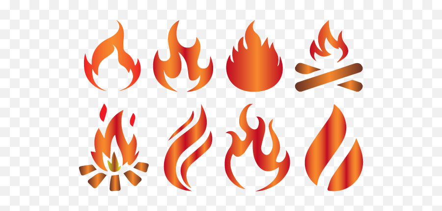 Fire Flames Free Vector In - Clip Art Png,Flame Vector Png