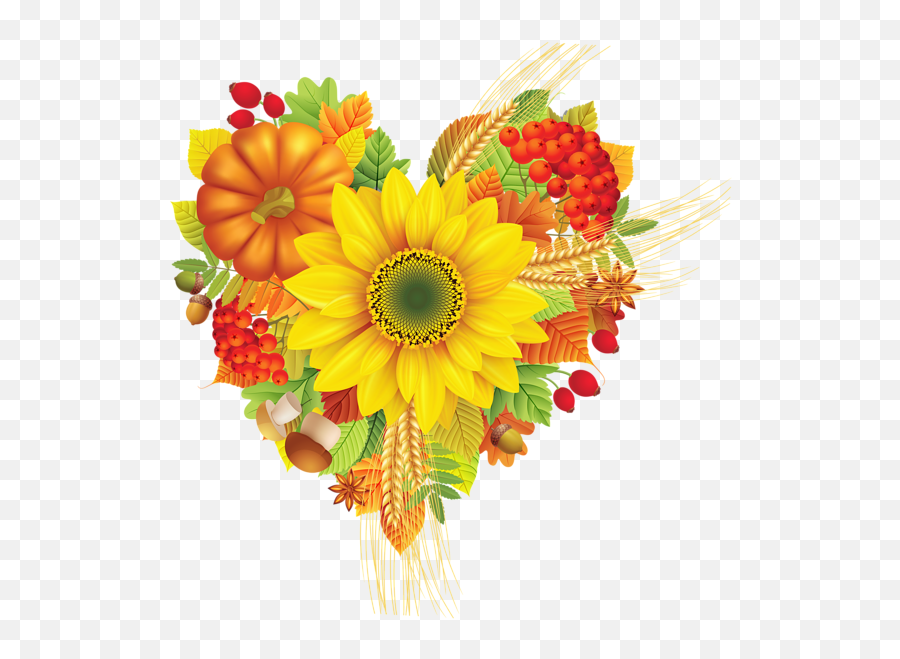 Fall Flowers Clipart - Free Clip Art Fall Flowers Png,Fall Flowers Png