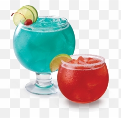Download Our Signature Margarita Made - Fish Bowl Drink Transparent Background png