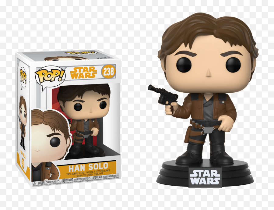 Download Pop Figure Star Wars Han Solo - Funko Pop Star Wars Han Solo 238 Png,Han Solo Png