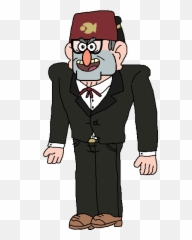 Grunkle Stan - Cartoon Png,Grunkle Stan Png