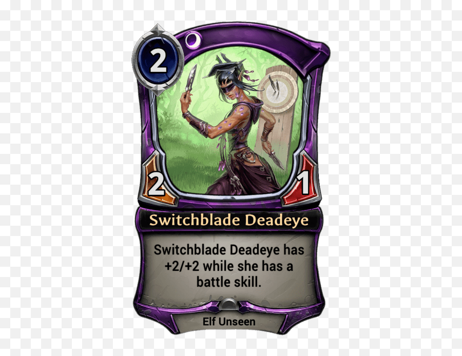 Switchblade Deadeye Eternal Cards Warcry - Linreis Kiss Png,Switchblade Png