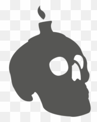 Creepy Skull With Candle - Transparent PNG u0026 SVG vector file Skull Candle Silhouette
