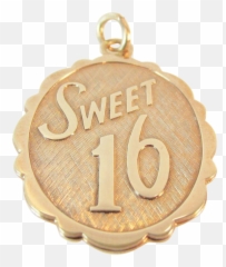 Png Lamode Sweet 16 Charm Pendant - Locket,Sweet 16 Png