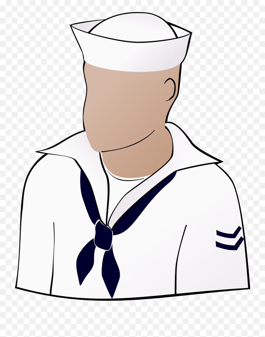 Sailor Person Navy - Clip Art Sailor Png,Sailor Png
