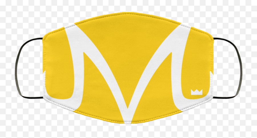 Majin Symbol Large Gold Face Mask - Horizontal Png,Goku Logo