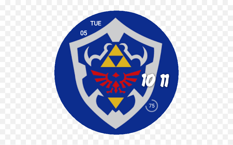Hylian Shield Cartoon Png Image With No - Zelda Ocarina Of Time Minimalist Poster,Hylian Shield Png