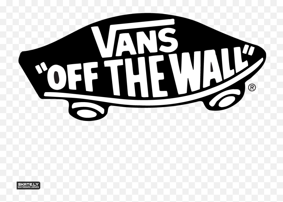 Vans Stickers Brand Logo - Vans Off The Wall Black Logo Png,Vans Off The Wall Logo