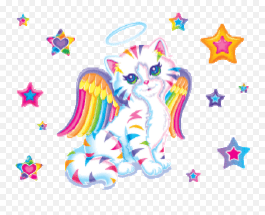 Download Lisafrank Sticker Angelbkitty - 9 Year Olds Girls Png,Lisa Frank Png