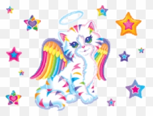 Download Lisafrank Sticker Angelbkitty - 9 Year Olds Girls Png,Lisa Frank Png