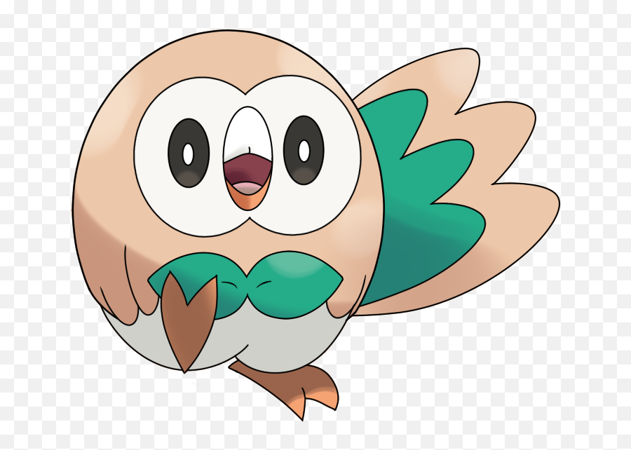 Download Png - Rowlet Vector,Rowlet Png
